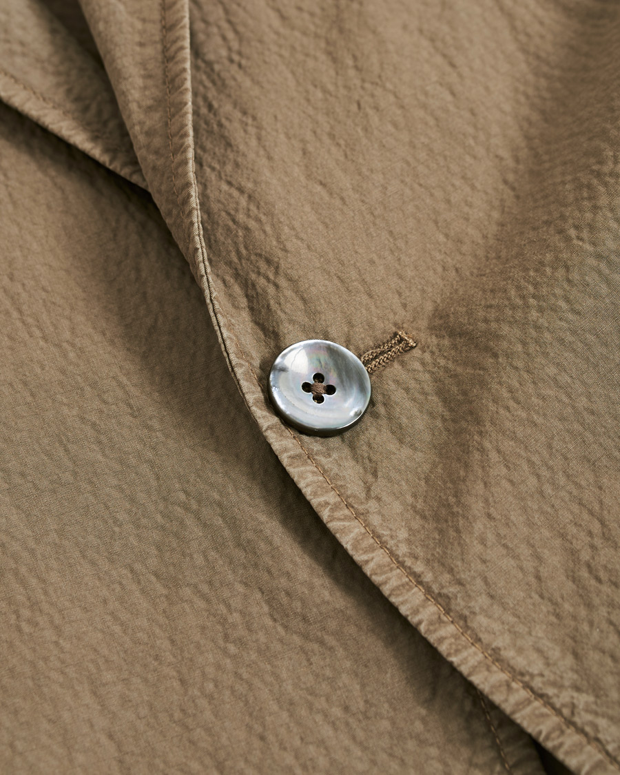 Homme | Blazers | The Gigi | Soft Seersucker Blazer Olive