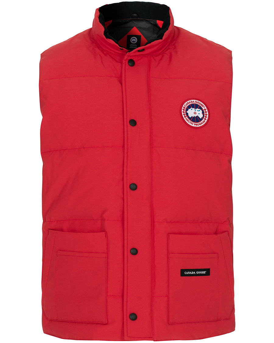 Heren | Jassen | Canada Goose | Freestyle Crew Vest Red