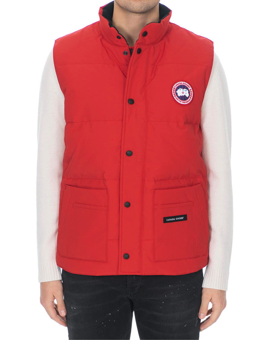 Heren | Jassen | Canada Goose | Freestyle Crew Vest Red