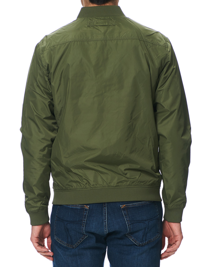 Homme | Manteaux Et Vestes | GANT | Airy Nylon Bomber Four Leaf Green