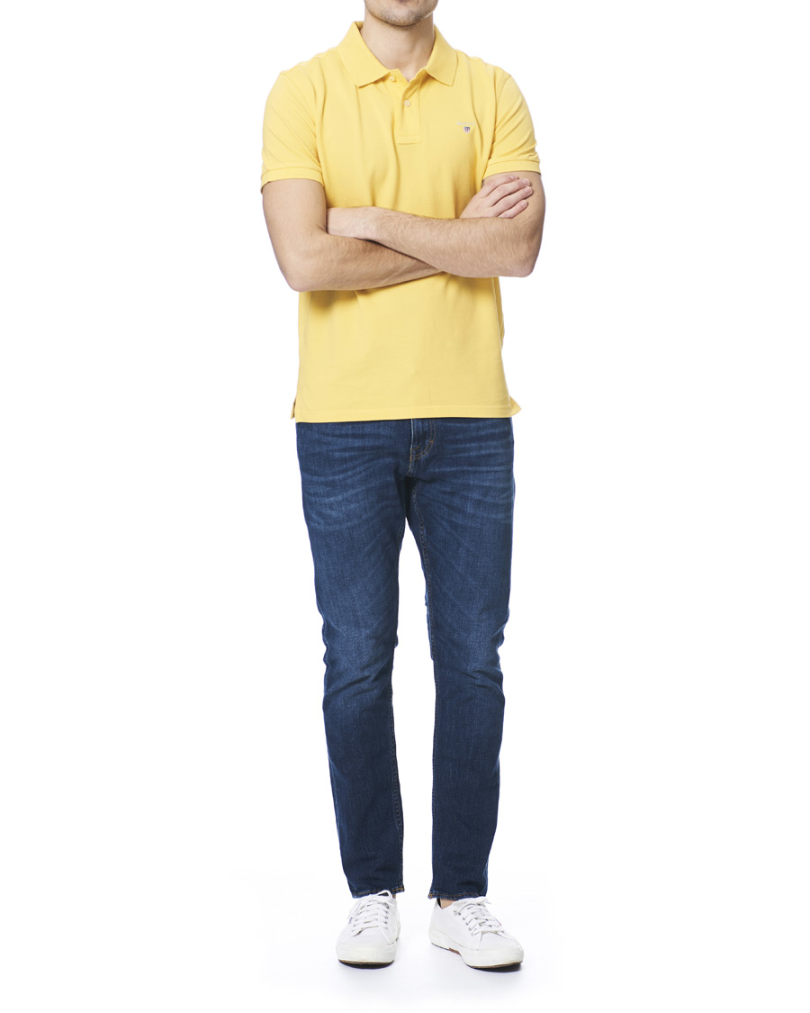 Homme | Polos | GANT | The Original Polo Mimosa Yellow