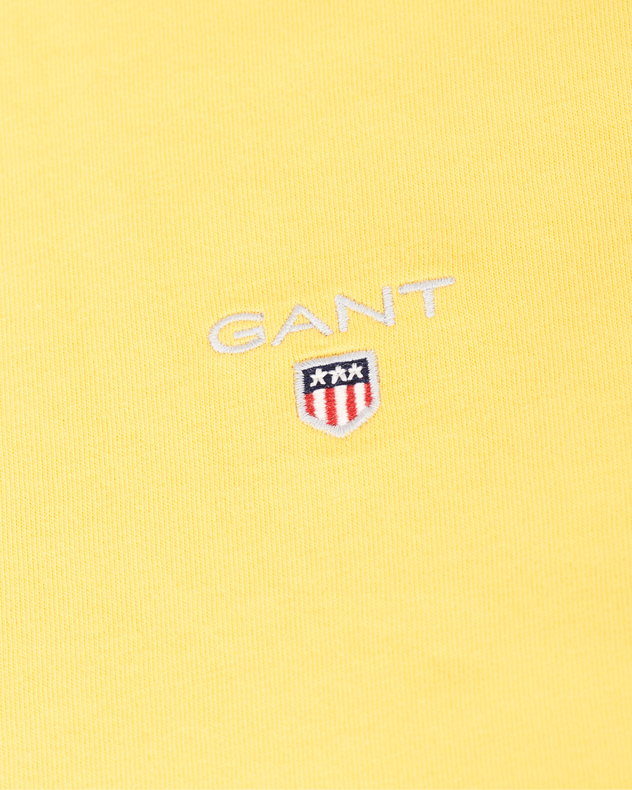 Homme | T-shirts | GANT | The Original Tee Mimosa Yellow