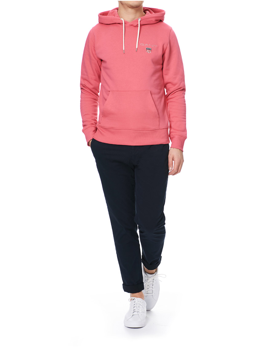 Homme | Pulls Et Tricots | GANT | Medium Shield Hoodie Rapture Rose