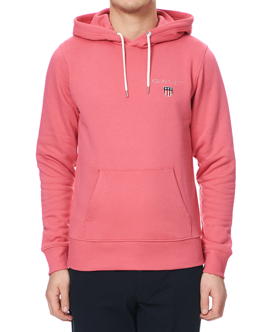 Homme | Pulls Et Tricots | GANT | Medium Shield Hoodie Rapture Rose