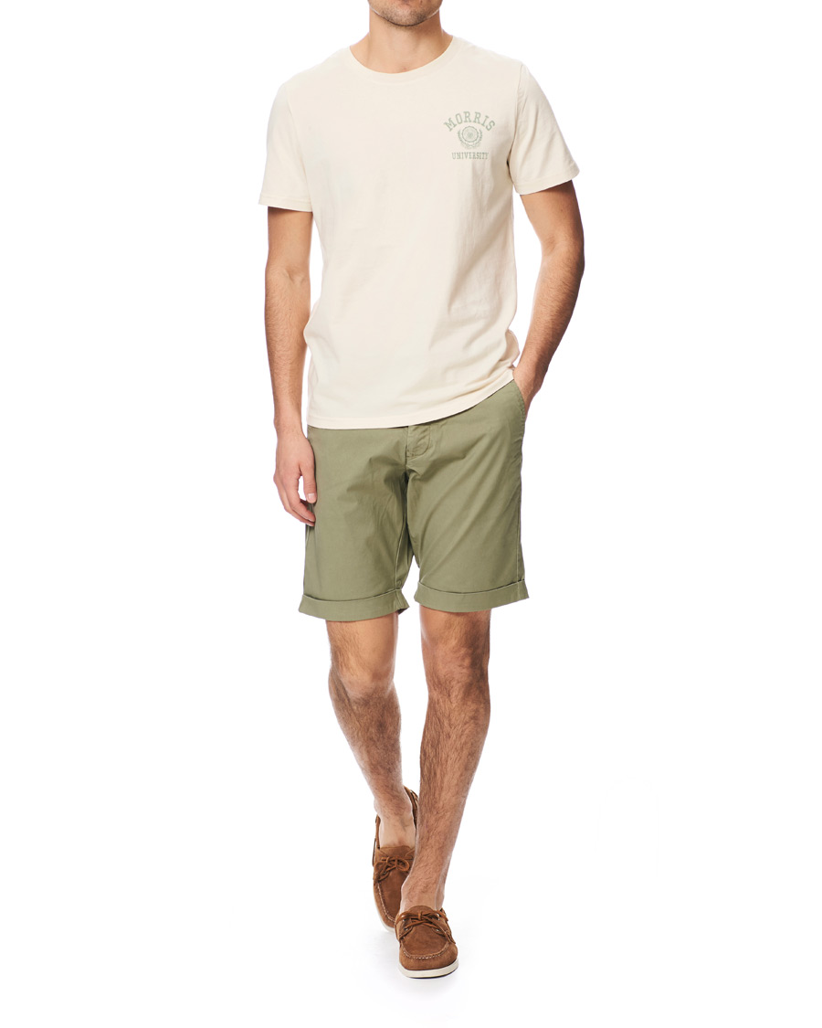 Homme | Shorts | GANT | Regular Sunbleached Shorts Oil Green