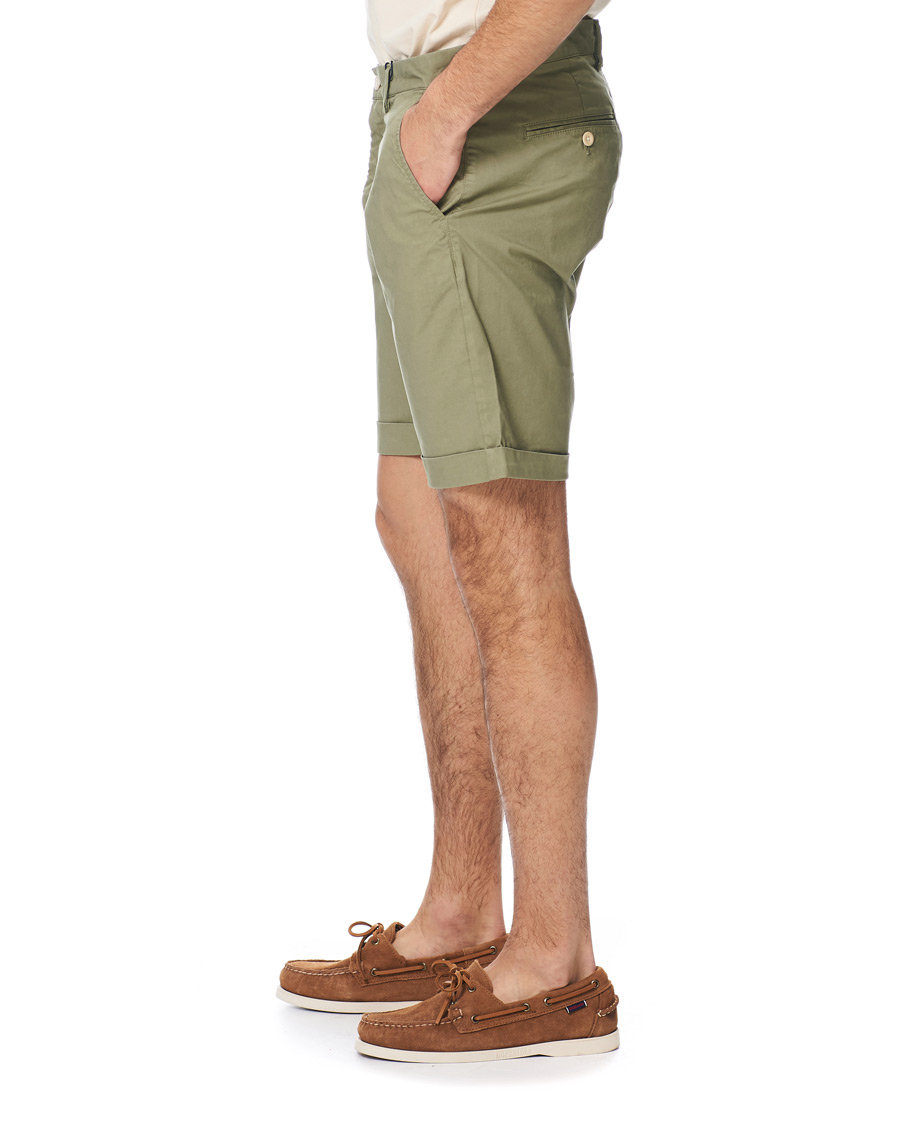 Homme | Shorts | GANT | Regular Sunbleached Shorts Oil Green