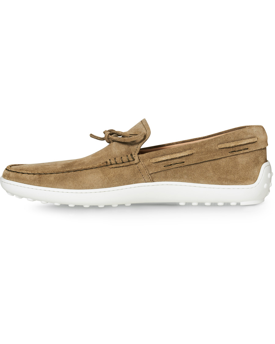 Homme | Tod's Laccetto Loafer Olive Suede | Tod's | Laccetto Loafer Olive Suede