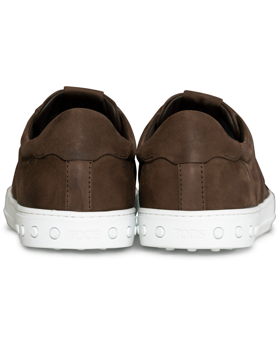 Homme | Tod's Cassetta Sportivo Sneaker Dark Brown Nubuck | Tod's | Cassetta Sportivo Sneaker Dark Brown Nubuck