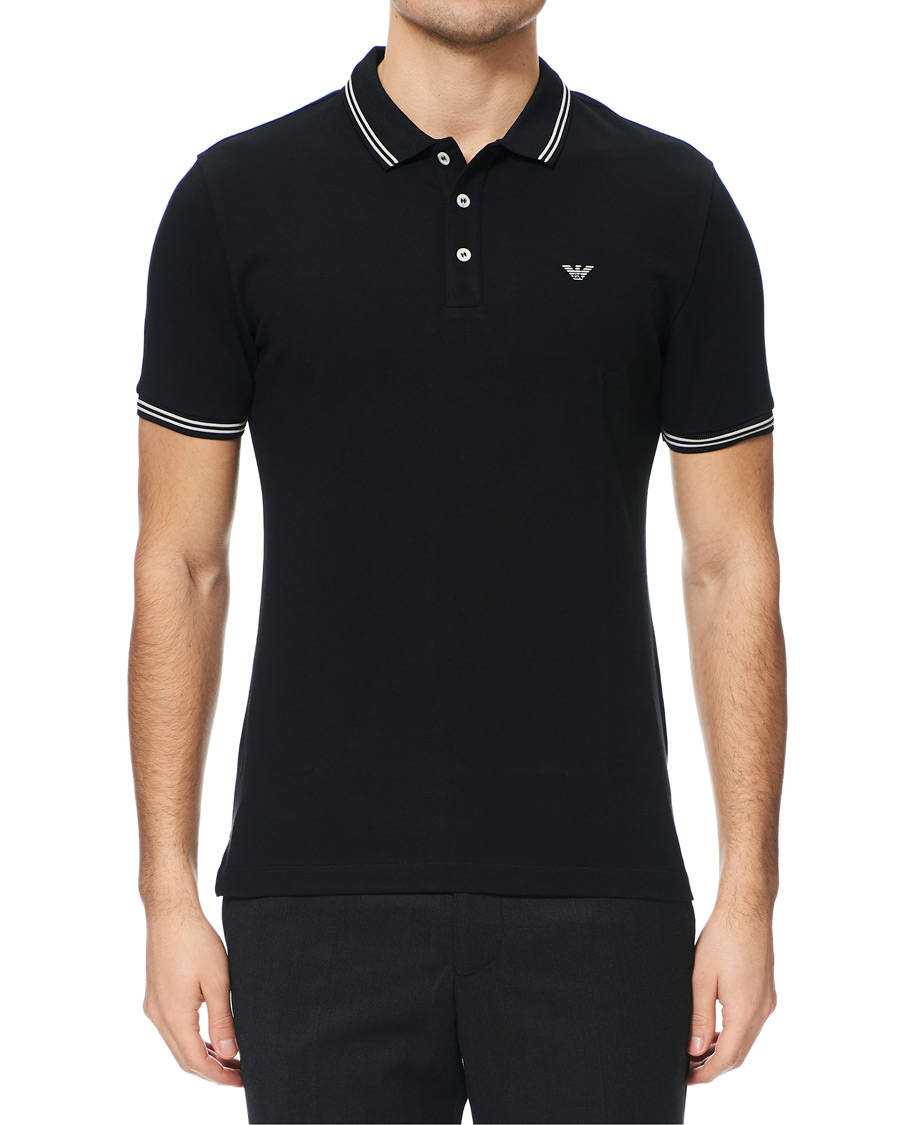 Homme | Polos | Emporio Armani | Polo Black