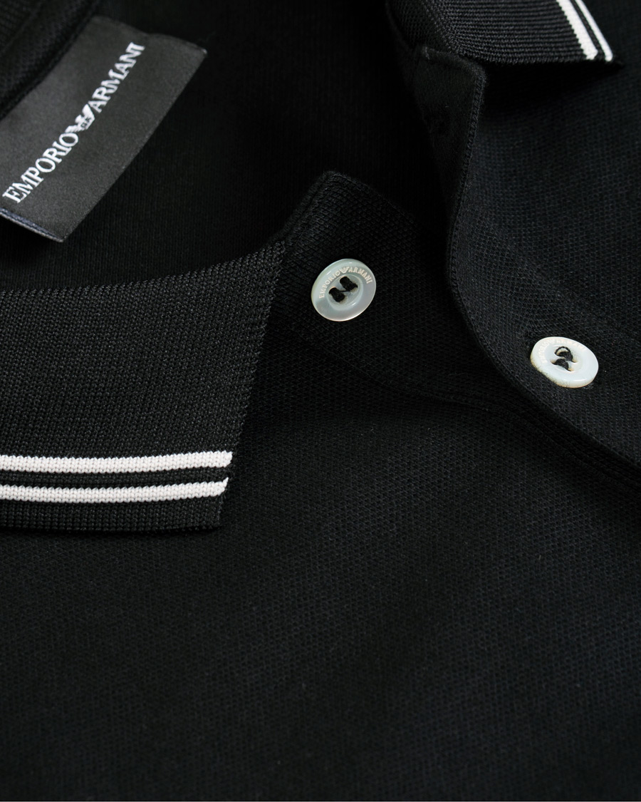 Homme | Polos | Emporio Armani | Polo Black