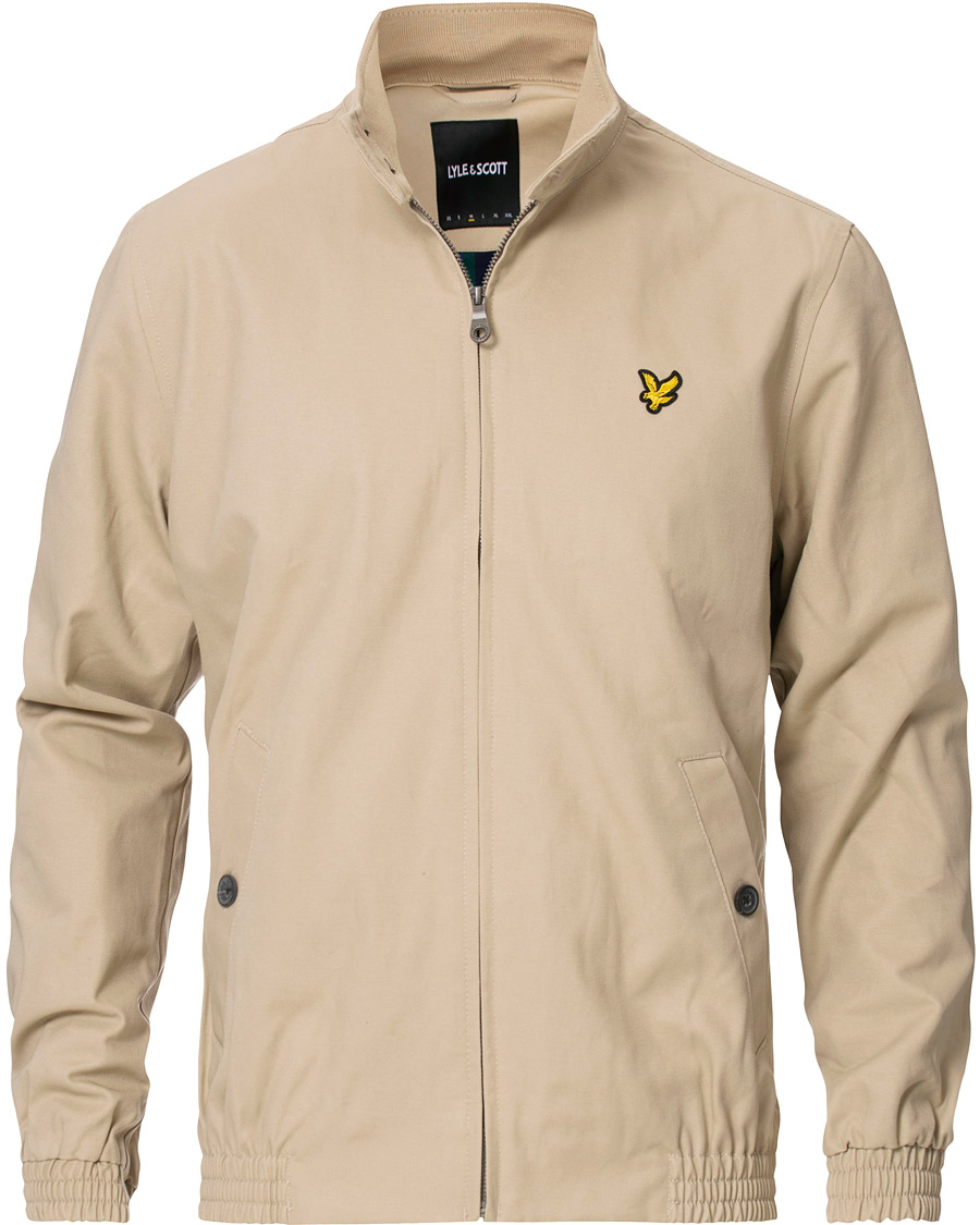 Homme | Manteaux Et Vestes | Lyle & Scott | Harrington Jacket Stone