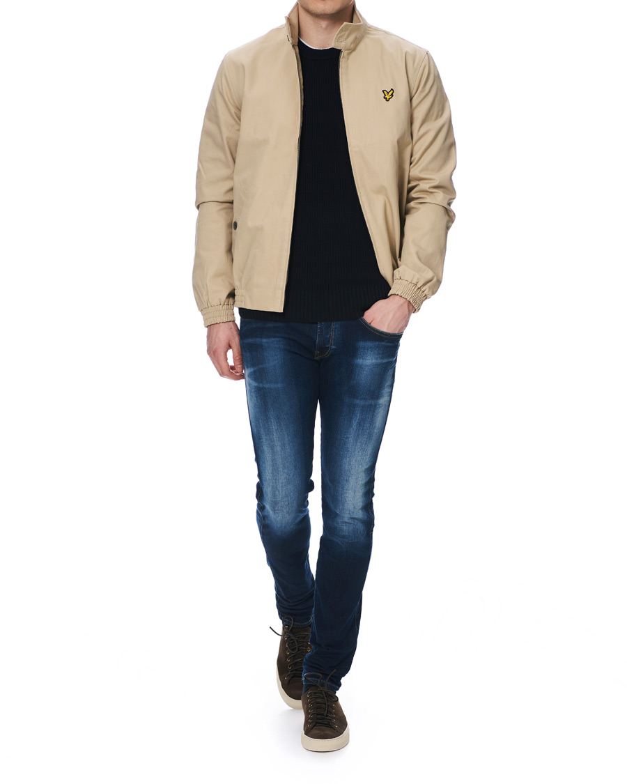 Homme | Manteaux Et Vestes | Lyle & Scott | Harrington Jacket Stone