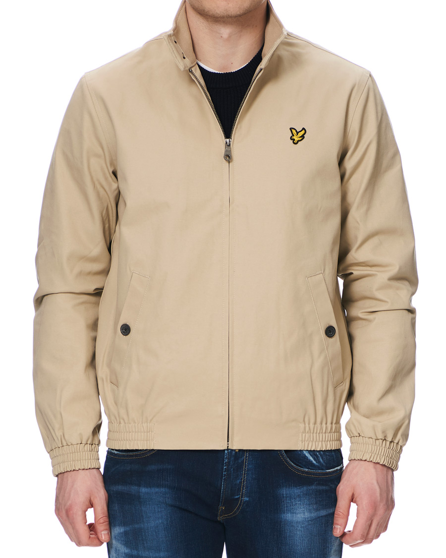 Homme | Manteaux Et Vestes | Lyle & Scott | Harrington Jacket Stone
