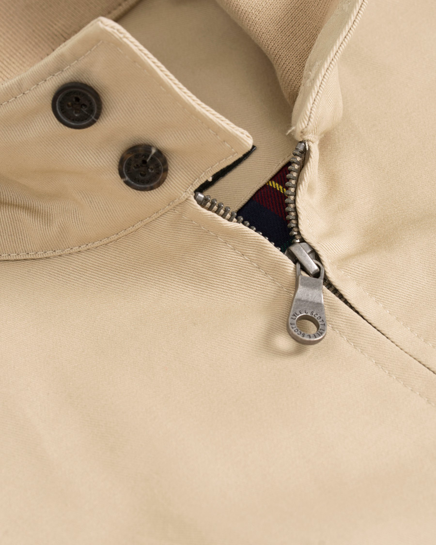 Homme | Manteaux Et Vestes | Lyle & Scott | Harrington Jacket Stone