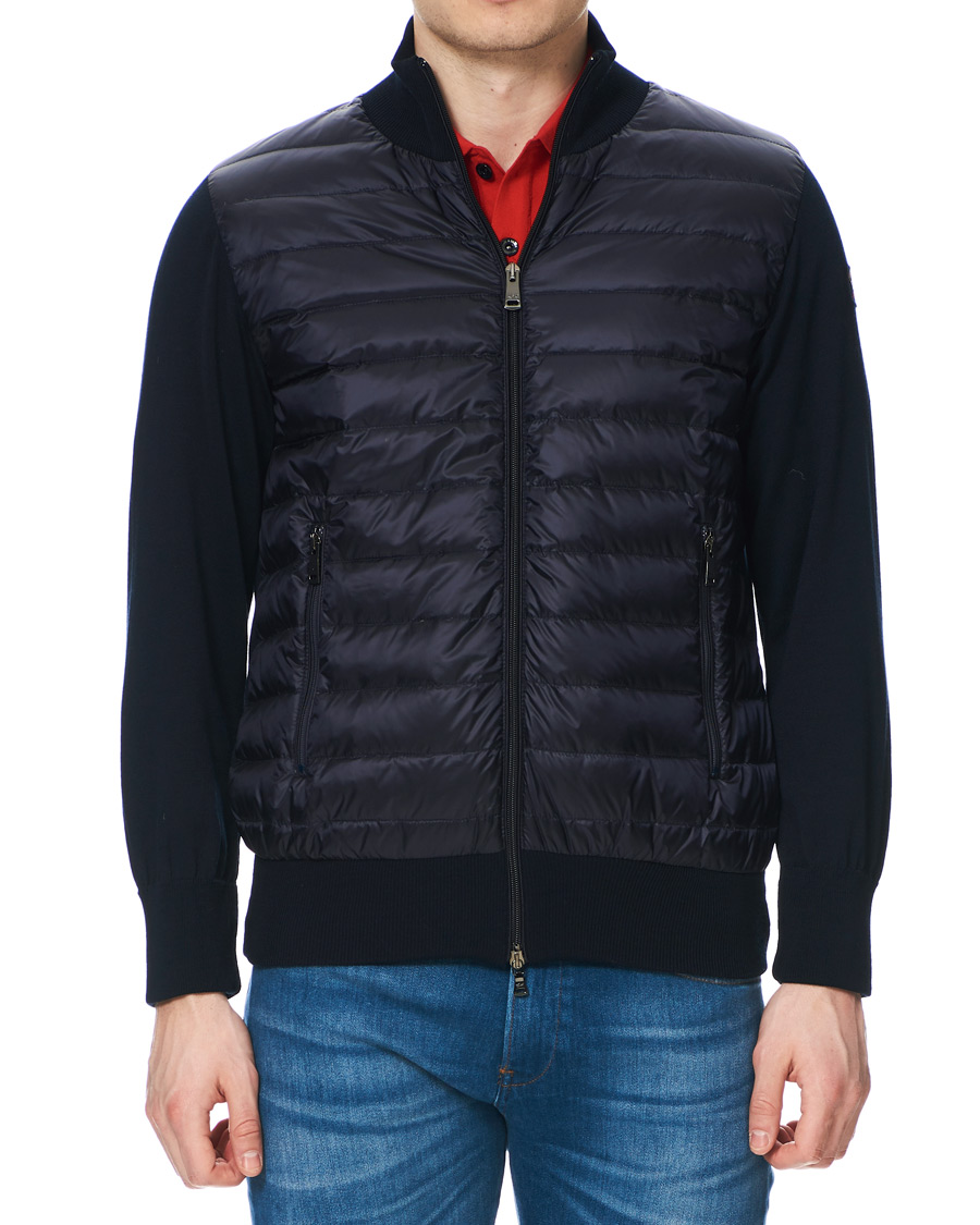 Heren | Jassen | Paul&Shark | Hybrid Full Zip Jacket Navy