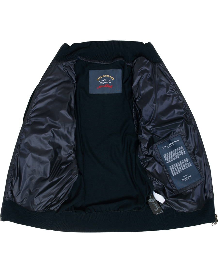 Heren | Jassen | Paul&Shark | Hybrid Full Zip Jacket Navy