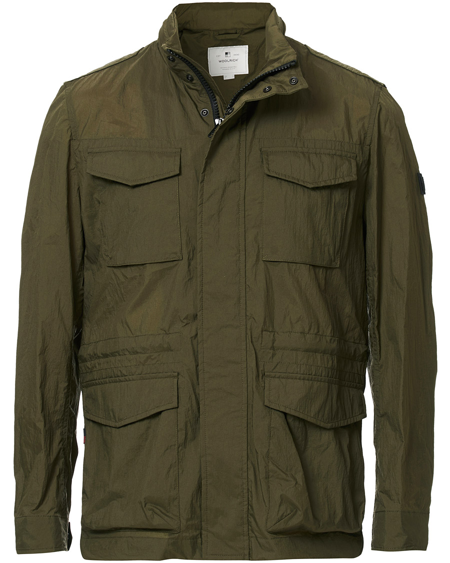 Homme | Manteaux Et Vestes | Woolrich | Light Fieldjacket Dark Green