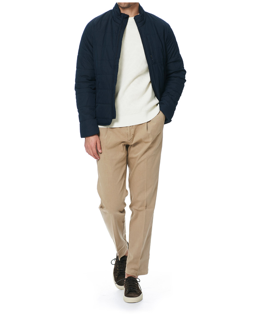 Homme | Manteaux Et Vestes | Morris | Quilted Crew Jacket Navy