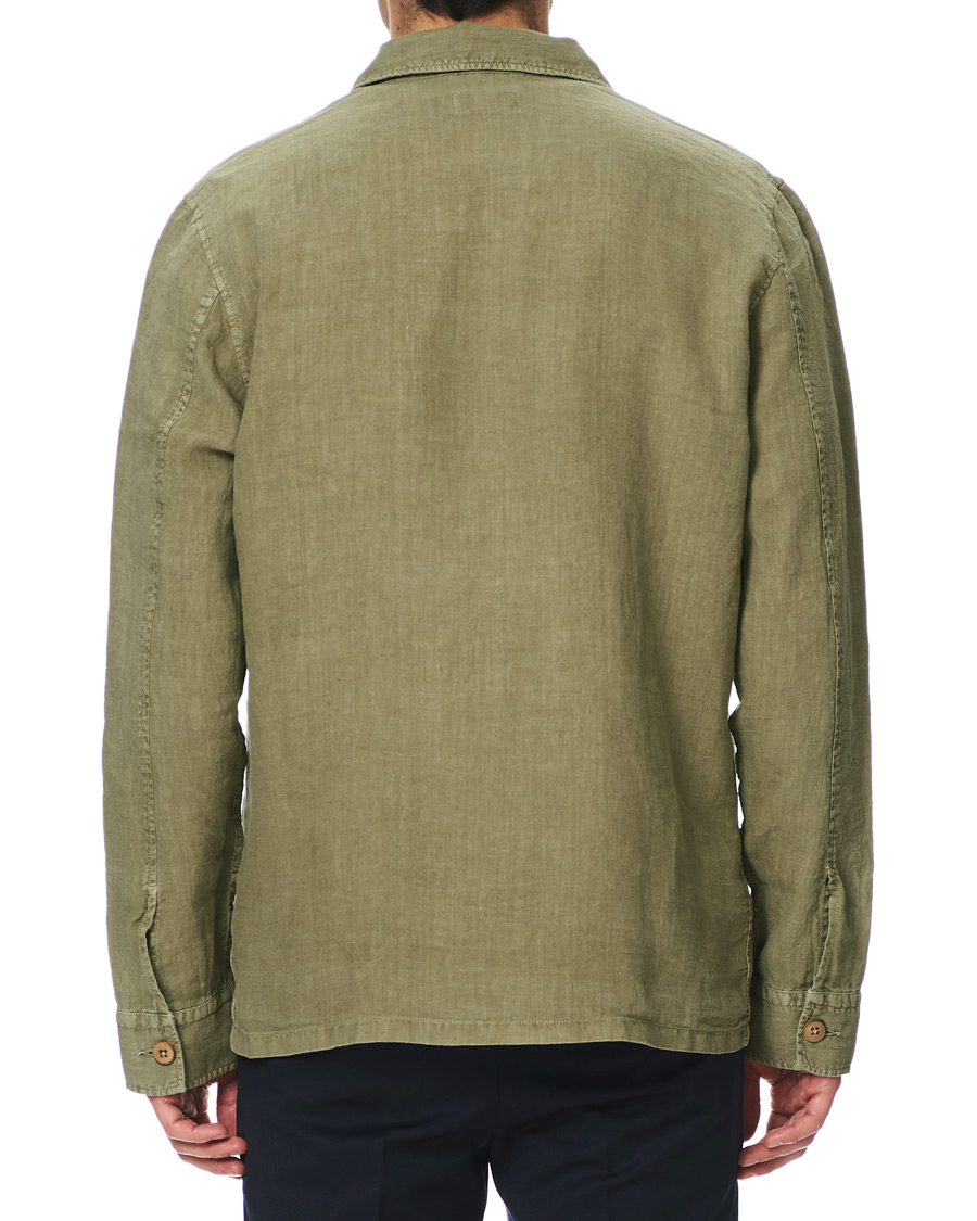 Homme | Chemises | Morris | Ethan Overshirt Jacket Olive