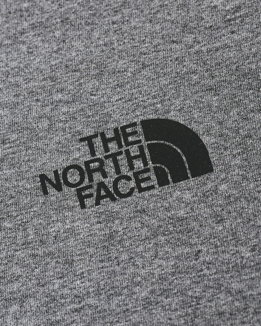 Homme | T-shirts | The North Face | Simple Dome Long Sleeve Tee Heather Grey