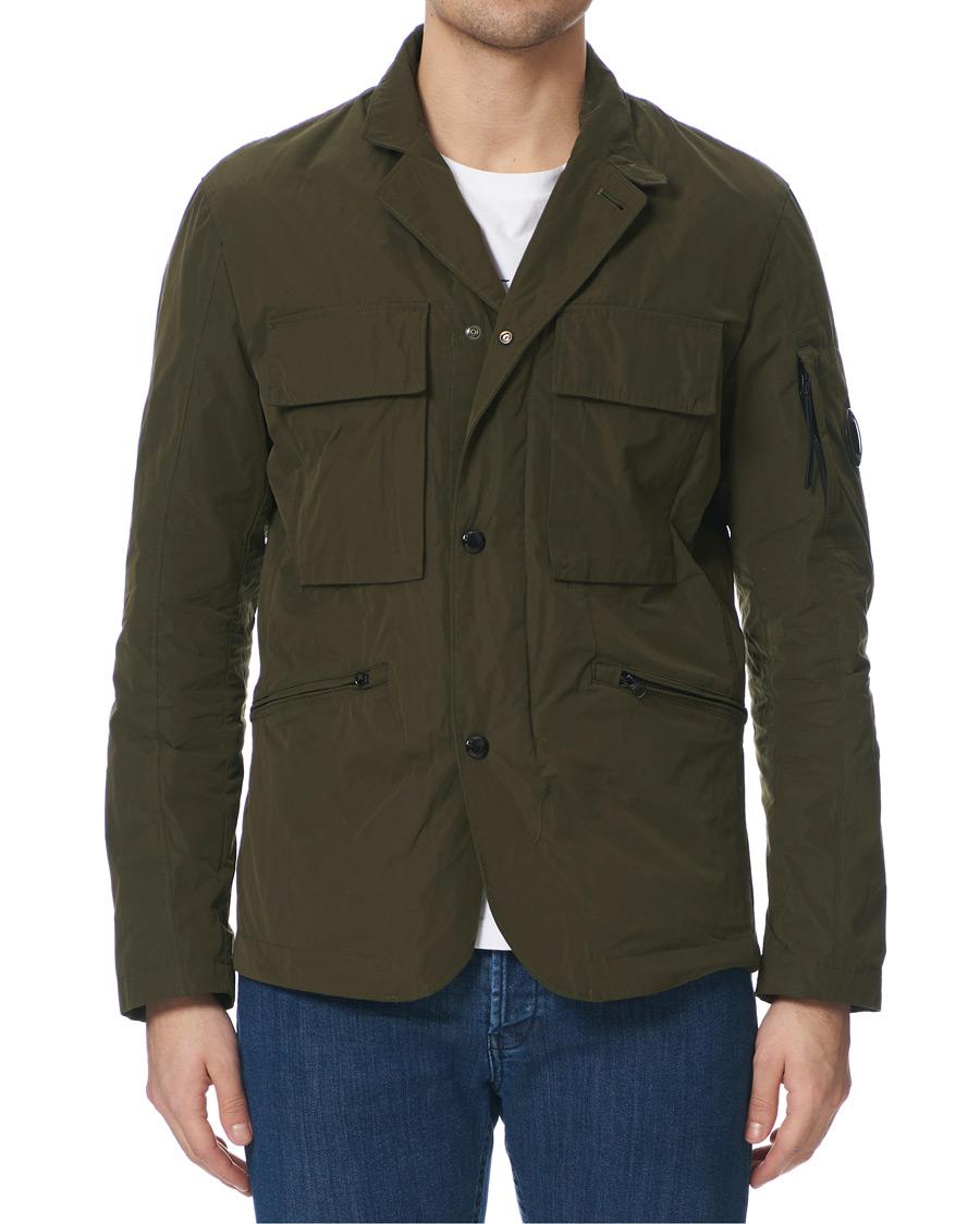 Heren | Jassen | C.P. Company | Memri Lens Blazer Jacket Dark Green