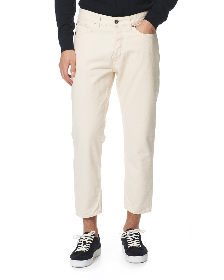 Heren | Jeans | Tiger of Sweden Jeans | Jud Organic Cotton Glass Jeans Off White