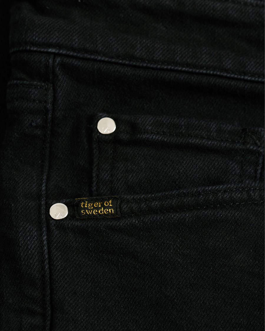 Homme | Jeans | Tiger of Sweden Jeans | Rex Stretch Organic Cotton Dura Jeans Black