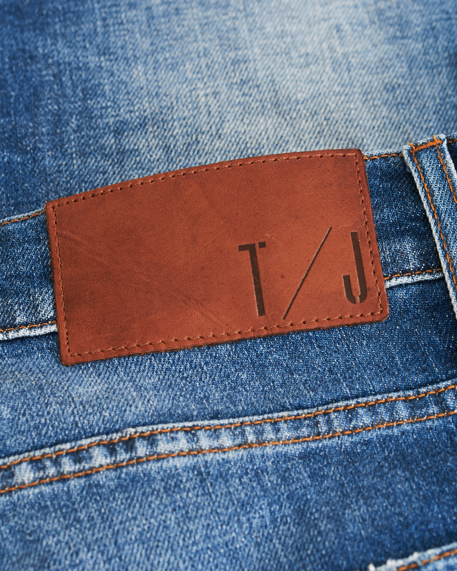 Homme | Jeans | Tiger of Sweden | Pistolero Stretch Organic Cotton Son Jeans Mid Blue
