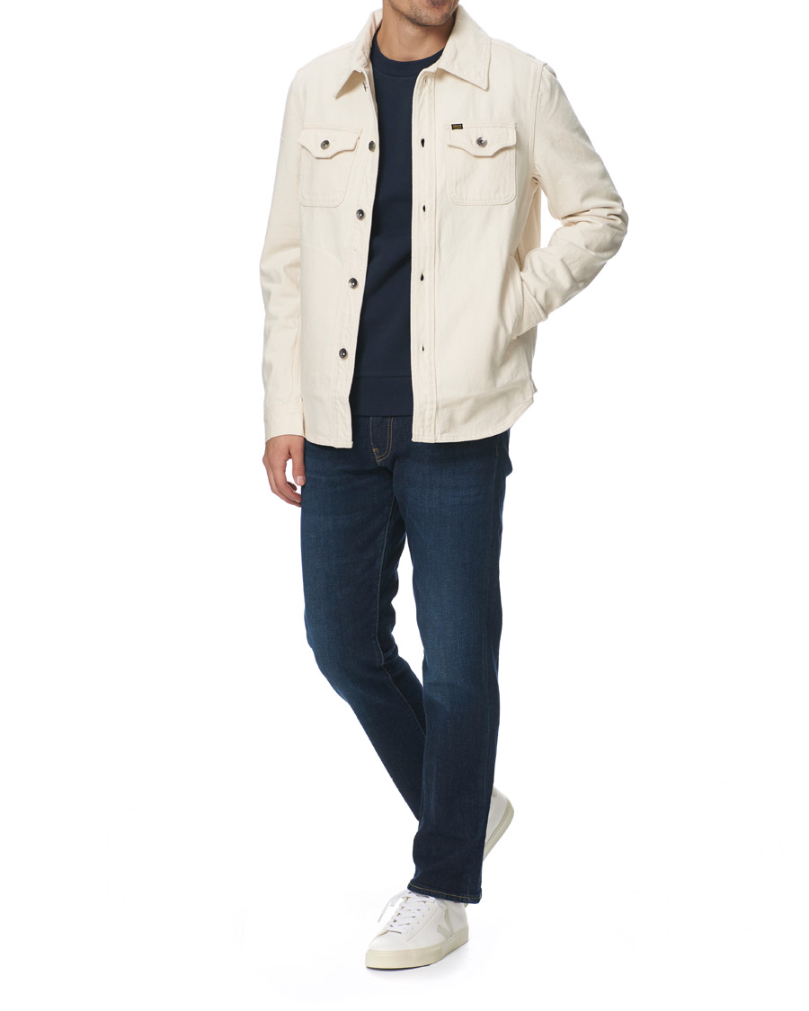 Homme | Manteaux Et Vestes | Tiger of Sweden Jeans | Get Organic Cotton Denim Jacket Off White