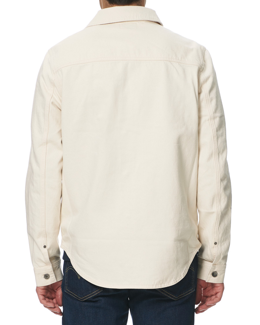 Homme | Manteaux Et Vestes | Tiger of Sweden Jeans | Get Organic Cotton Denim Jacket Off White