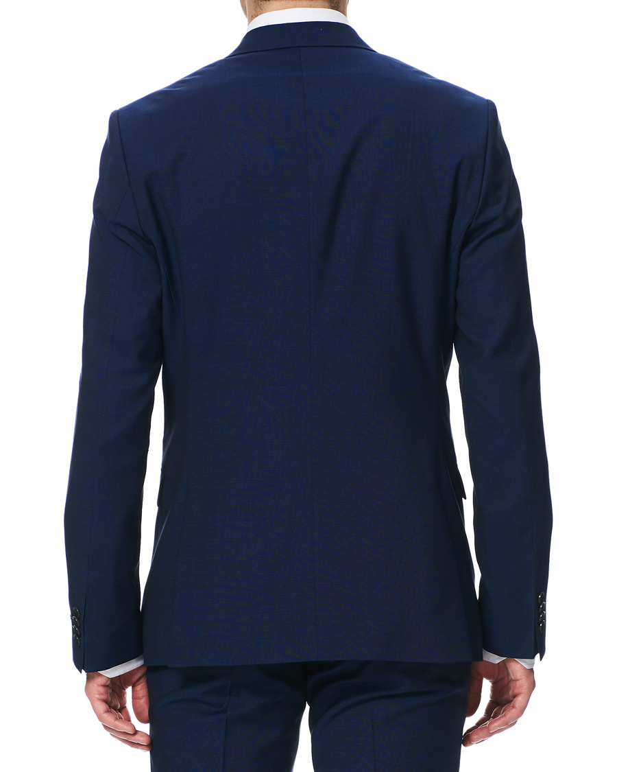 Homme | Blazers | Tiger of Sweden | Jamonte Wool Suit Blazer Deep Ocean Blue