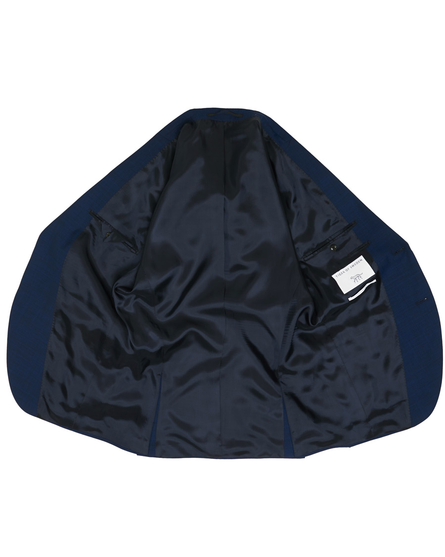 Homme | Blazers | Tiger of Sweden | Jamonte Wool Suit Blazer Deep Ocean Blue