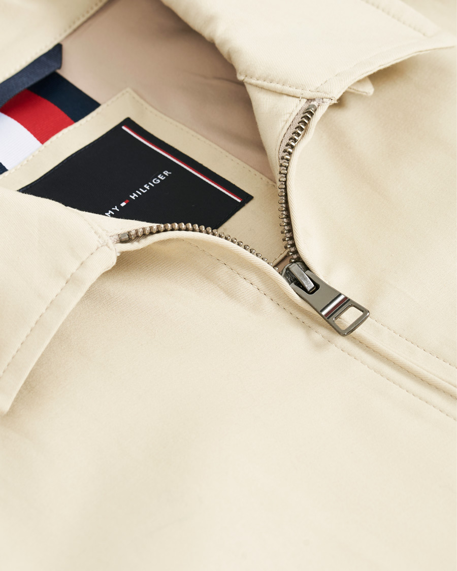 Heren | Jassen | Tommy Hilfiger | Lightweight Cotton Harrington Jacket Light Stone