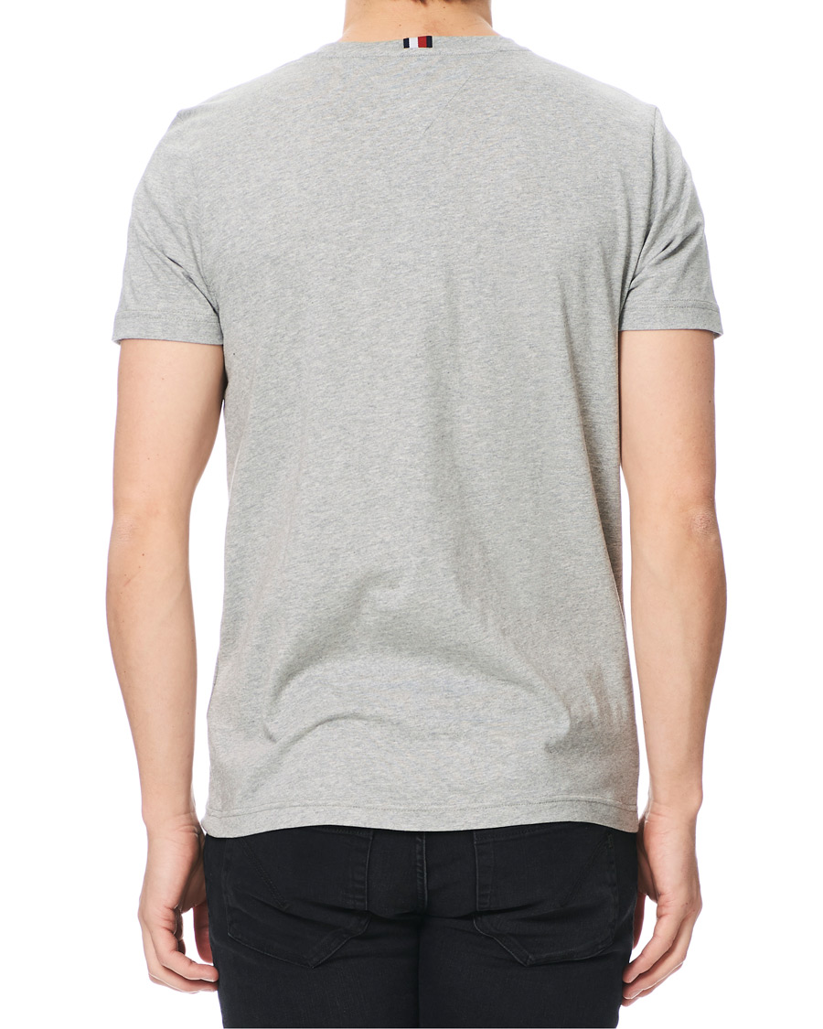 Heren | T-shirts | Tommy Hilfiger | Flag Photo Print Crew Neck Tee Medium Grey Heather XL