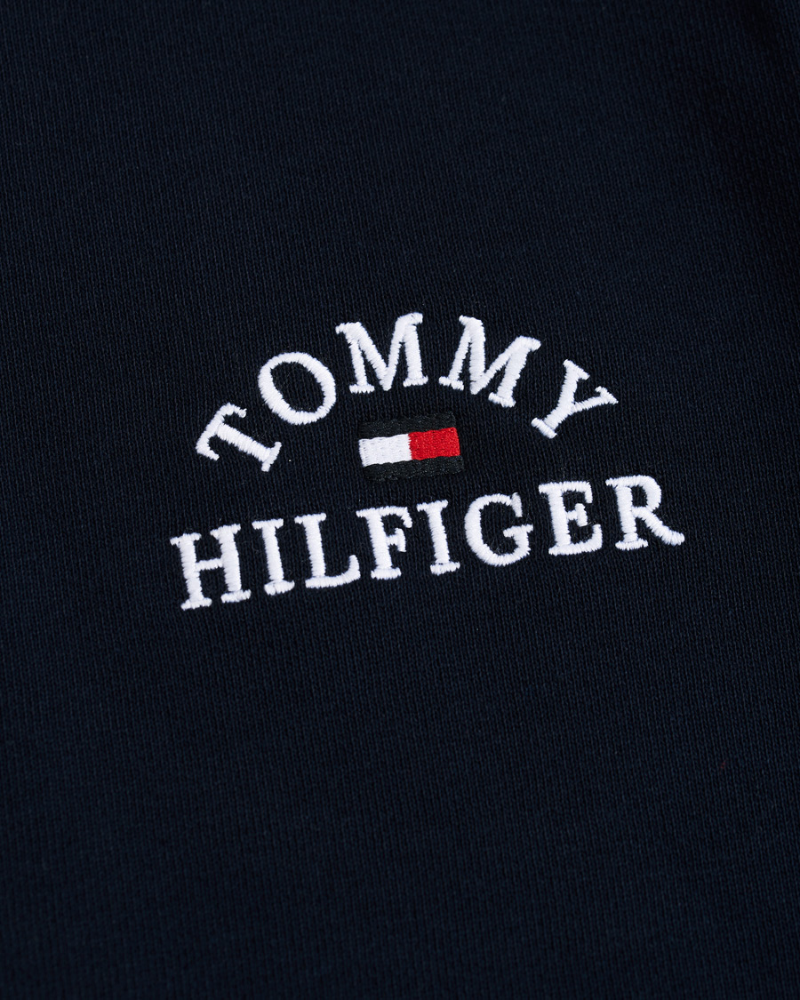 Homme | Pulls Et Tricots | Tommy Hilfiger | Embroidered Crew Neck Sweatshirt Desert Sky