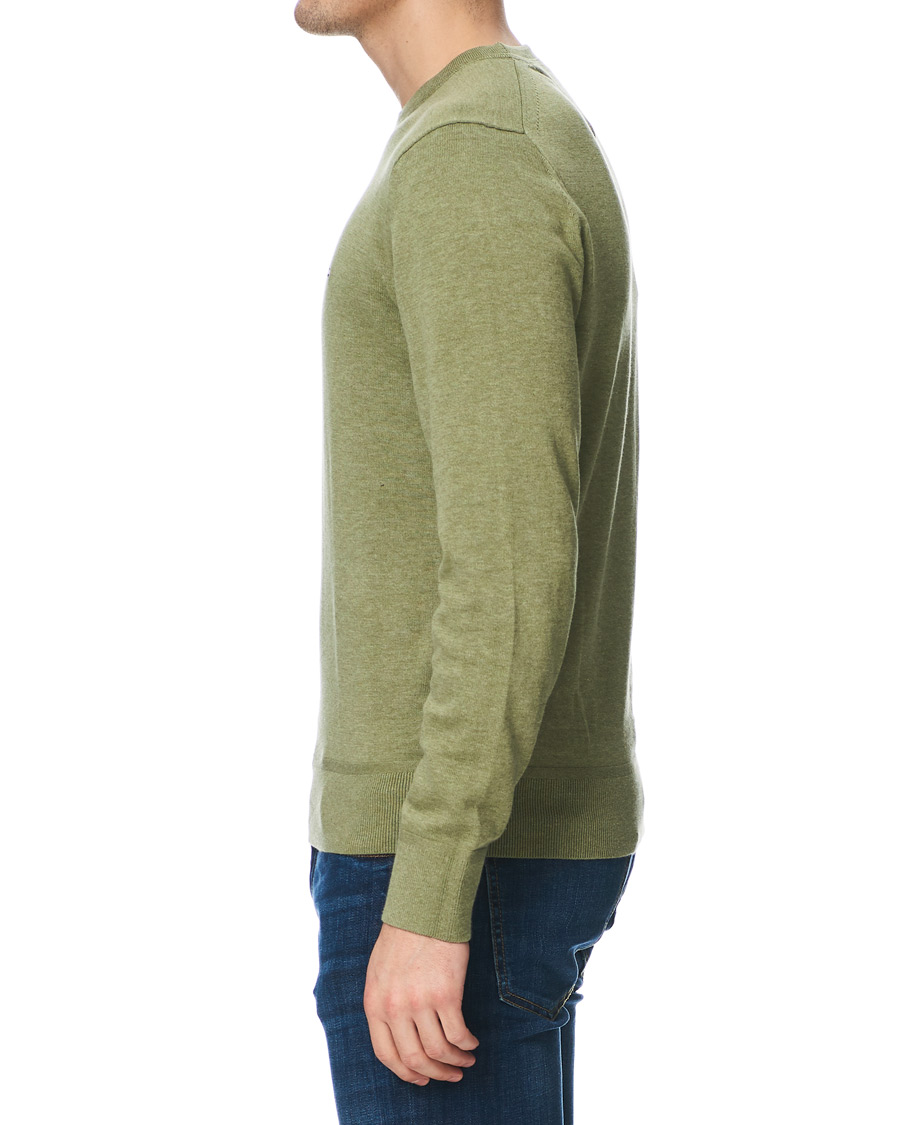 Heren | Truien | Tommy Hilfiger | Organic Cotton/Silk Crew Neck Pullover Faded Olive