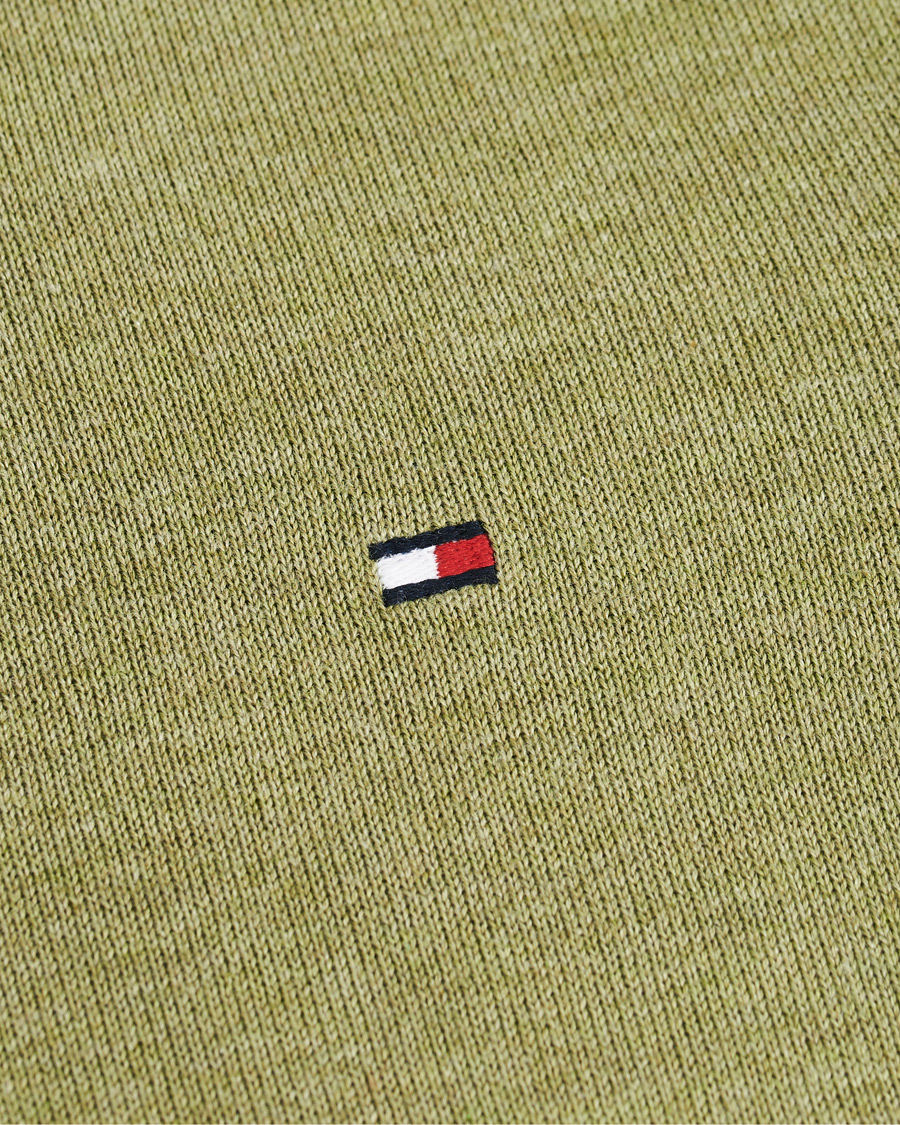 Heren | Truien | Tommy Hilfiger | Organic Cotton/Silk Crew Neck Pullover Faded Olive