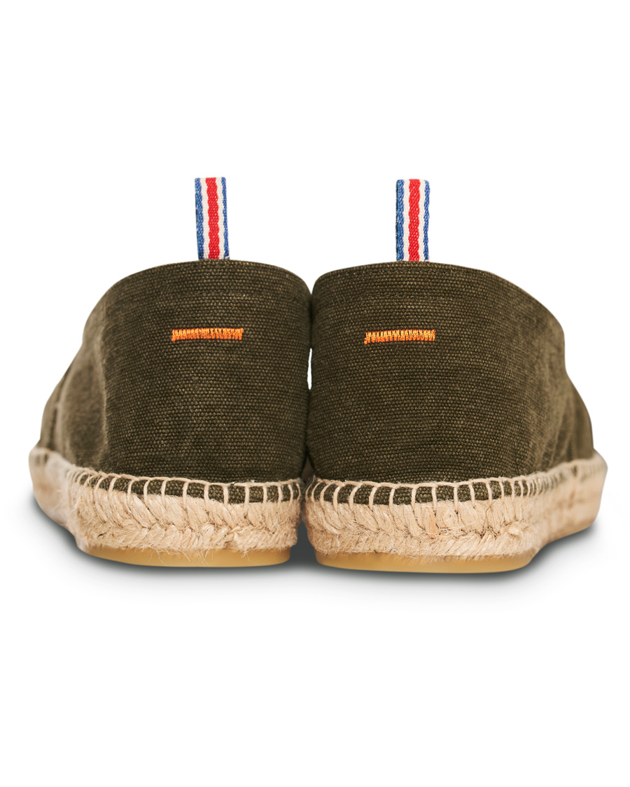 Homme | Castañer Pablo Washed Canvas Espadrilles Verde Musgo | Castañer | Pablo Washed Canvas Espadrilles Verde Musgo