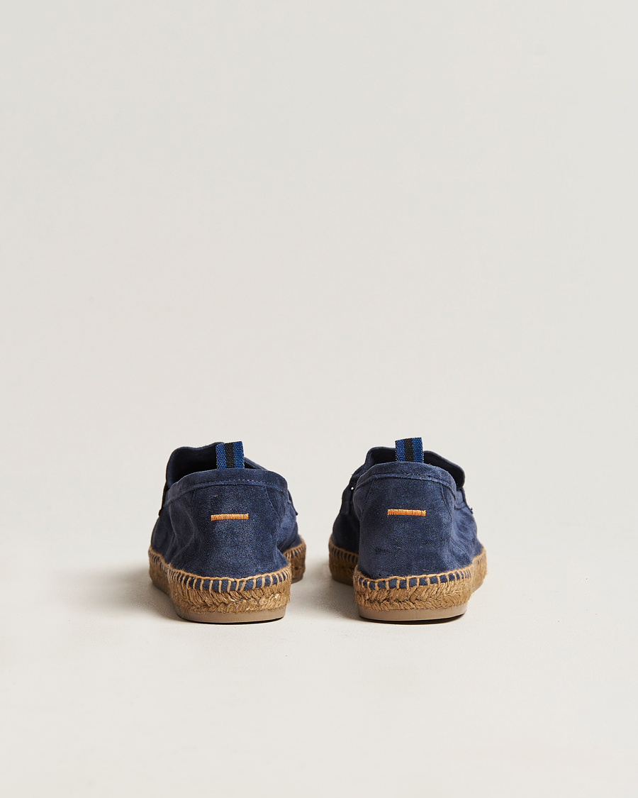 Homme | Castañer Nacho Casual Suede Loafers Azul Oscuro | Castañer | Nacho Casual Suede Loafers Azul Oscuro