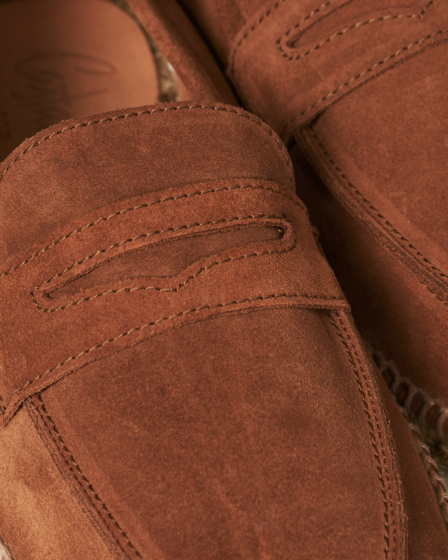 Heren | Castañer Nacho Casual Suede Loafers Cuero | Castañer | Nacho Casual Suede Loafers Cuero