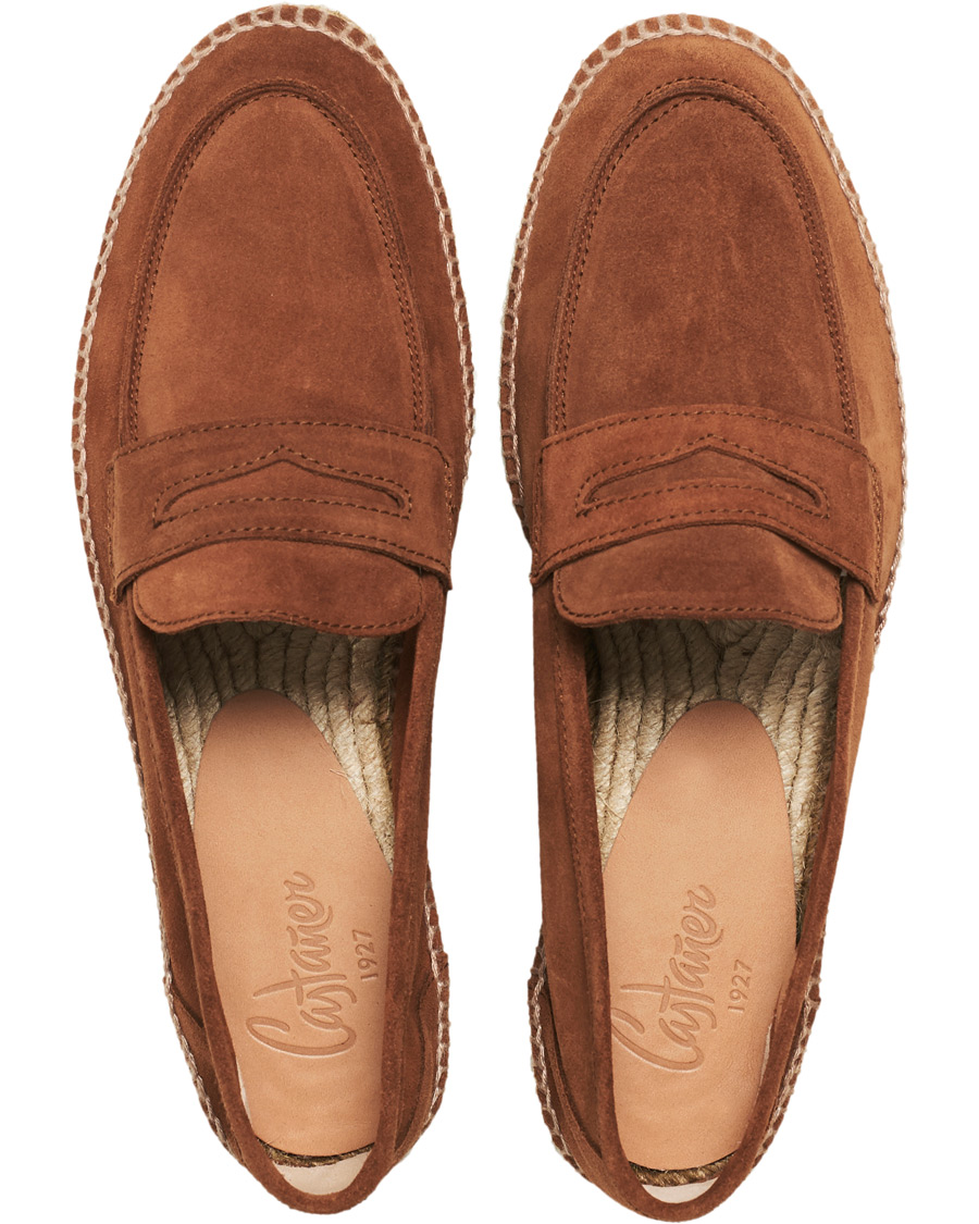 Heren | Castañer Nacho Casual Suede Loafers Cuero | Castañer | Nacho Casual Suede Loafers Cuero