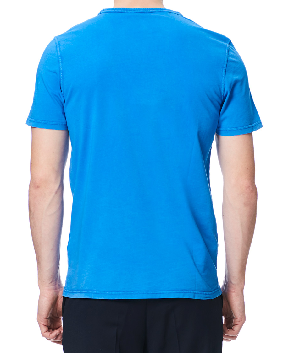 Homme | T-shirts | BOSS ORANGE | BOSS Casual Tokks Garment Dyed Tee Light Blue