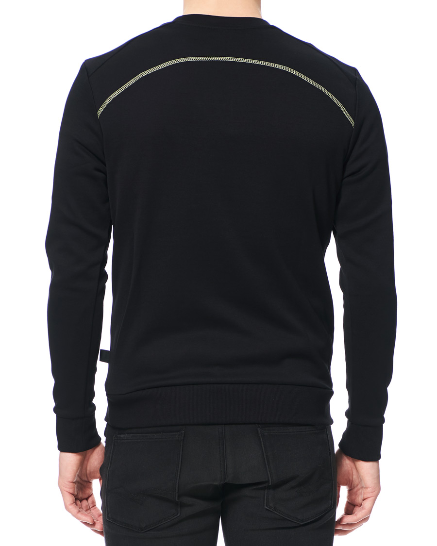 Homme | Pulls Et Tricots | BOSS GREEN | BOSS Athleisure Salbo Crew Neck Sweatshirt Black