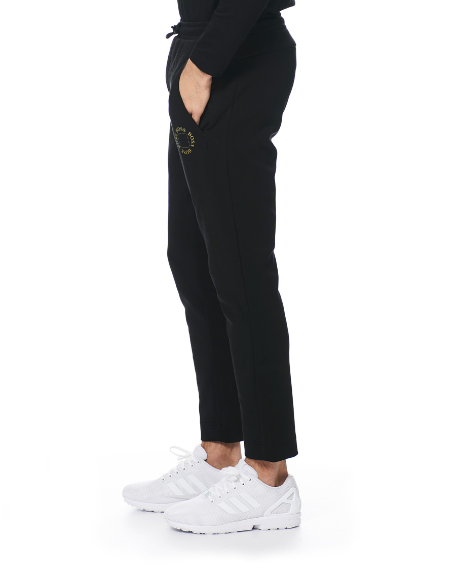 Homme | Pantalons | BOSS GREEN | BOSS Athleisure Halboa Circle Sweatpants Black/Gold