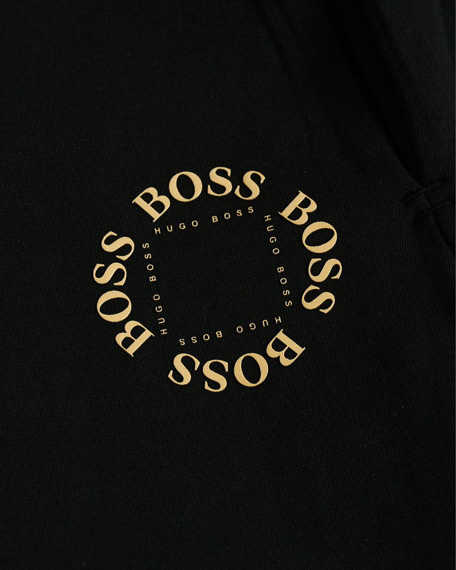 Homme | Pantalons | BOSS GREEN | BOSS Athleisure Halboa Circle Sweatpants Black/Gold