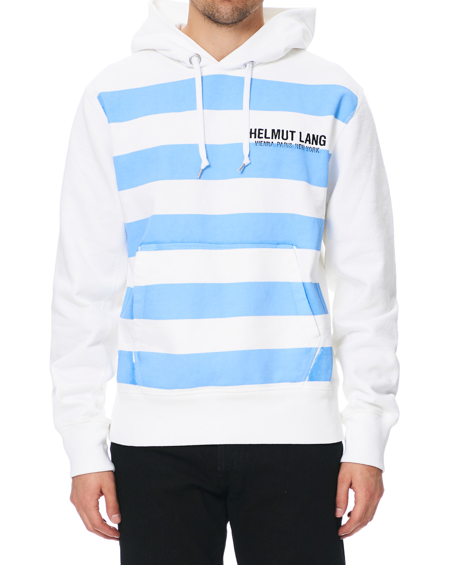 Homme | Pulls Et Tricots | Helmut Lang | Bars Hoodie Sweat Chalk White