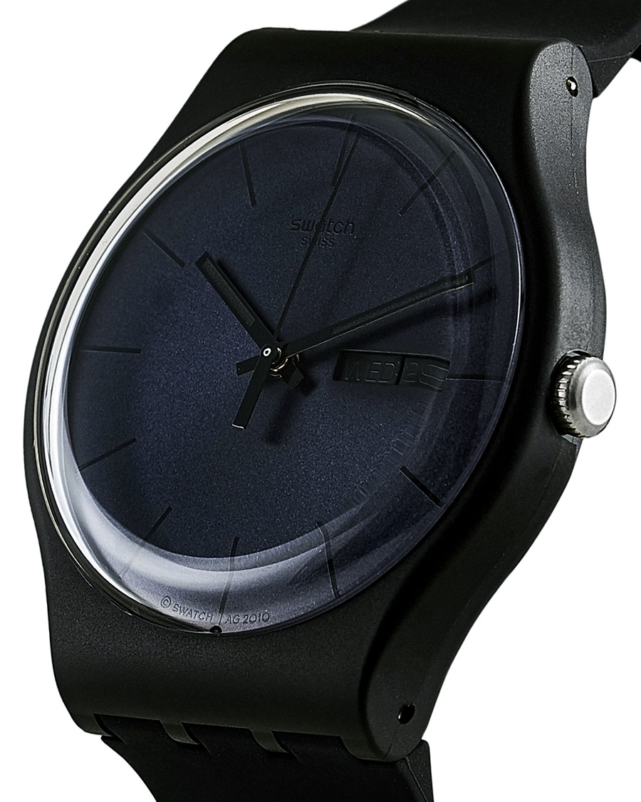 Homme | Swatch Black Rebel Black | Swatch | Black Rebel Black