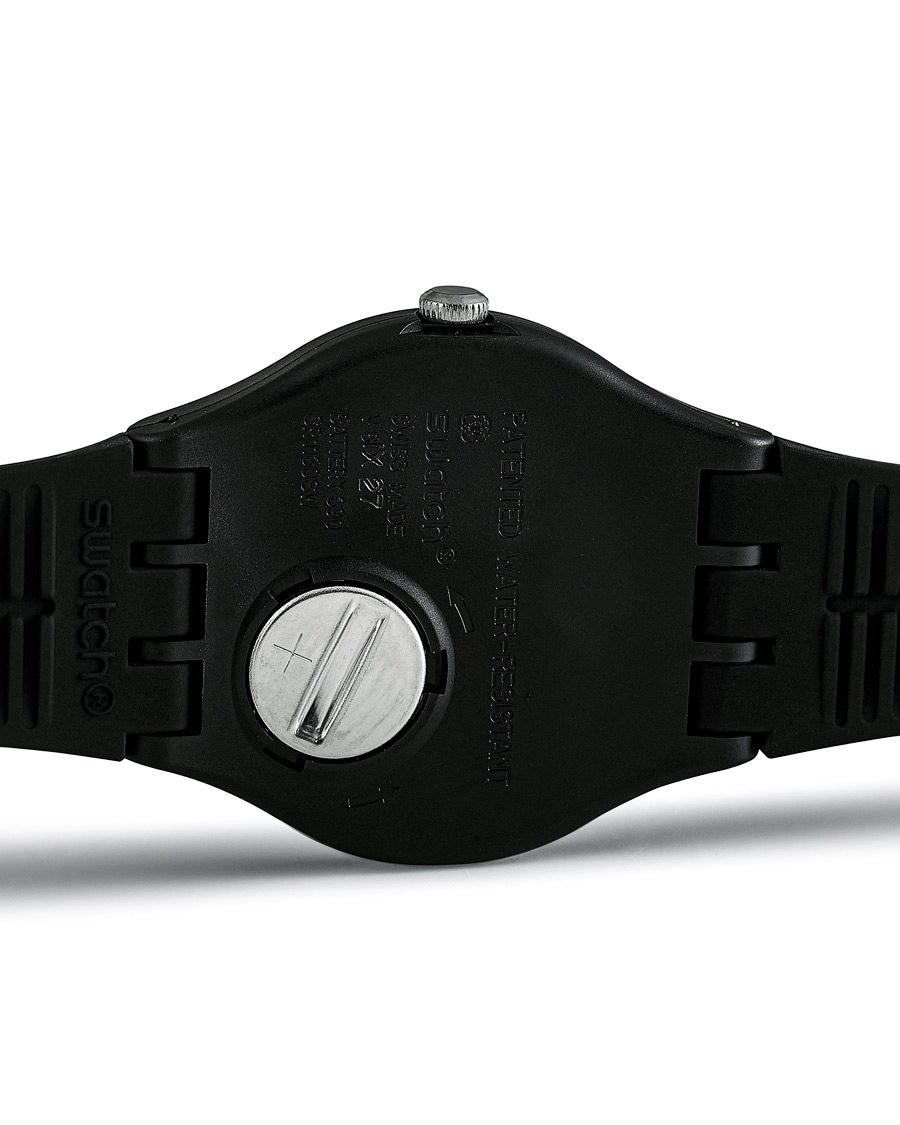 Homme | Swatch Black Rebel Black | Swatch | Black Rebel Black