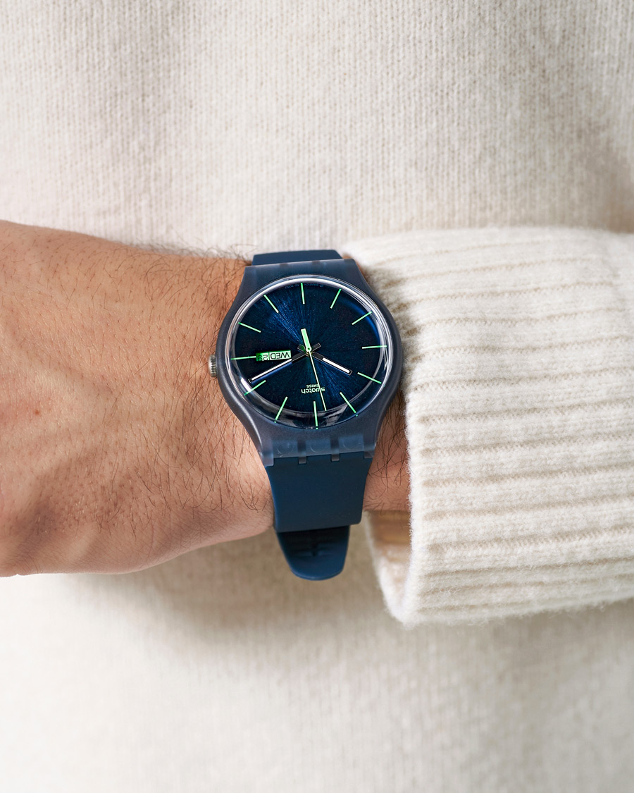 Homme | Swatch Blue Rebel Blue | Swatch | Blue Rebel Blue