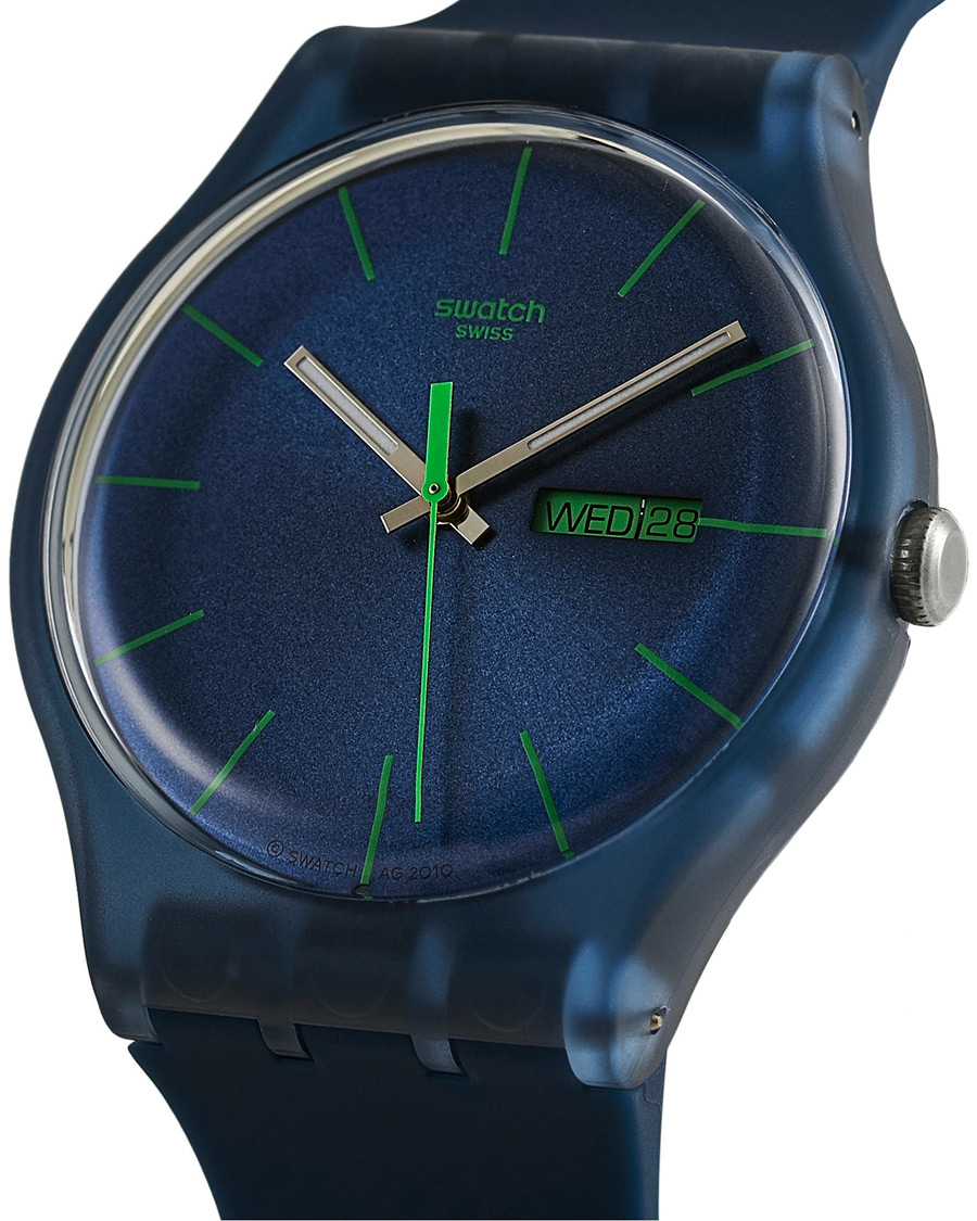 Homme | Swatch Blue Rebel Blue | Swatch | Blue Rebel Blue